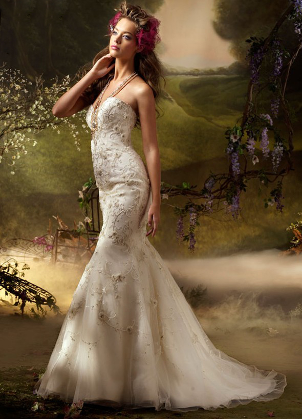 Orifashion HandmadeDream Series Romantic Wedding Dress DW3003 - Click Image to Close